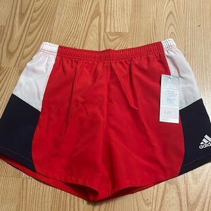 NWT girls Adidas athletic shorts size large (14)